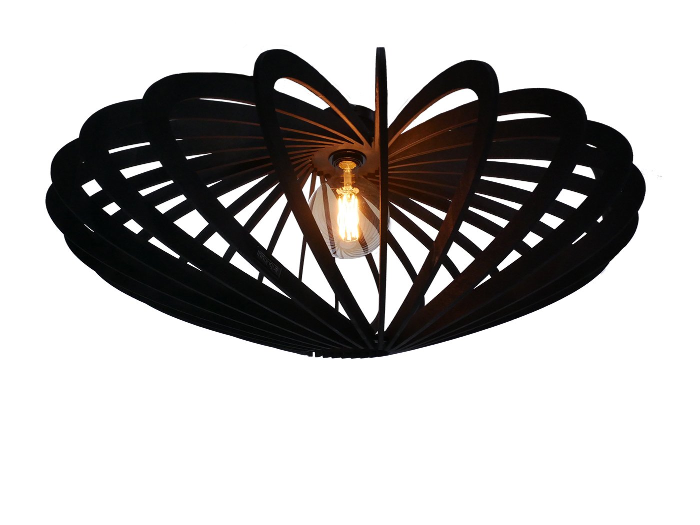 Atomic 75cm plafondlamp onderaanzicht